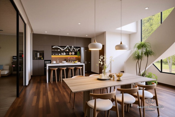 Image 9 from Villa 3 Kamar off-plan Dijual dengan Status Hak Sewa di Tepi Pantai Pererenan, Bali