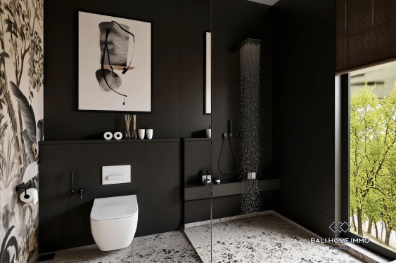 Image 18 from Villa 3 Kamar off-plan Dijual dengan Status Hak Sewa di Tepi Pantai Pererenan, Bali