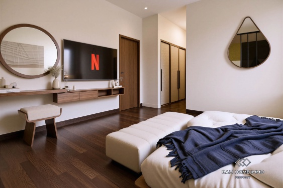 Image 13 from Villa 3 Kamar off-plan Dijual dengan Status Hak Sewa di Tepi Pantai Pererenan, Bali