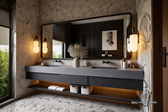 Image 16 from Villa 3 Kamar off-plan Dijual dengan Status Hak Sewa di Tepi Pantai Pererenan, Bali