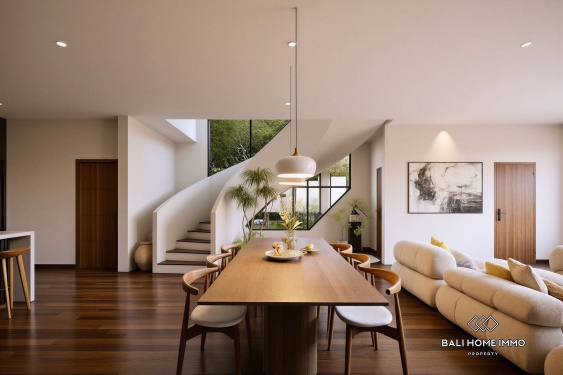 Image 7 from Villa 3 Kamar off-plan Dijual dengan Status Hak Sewa di Tepi Pantai Pererenan, Bali