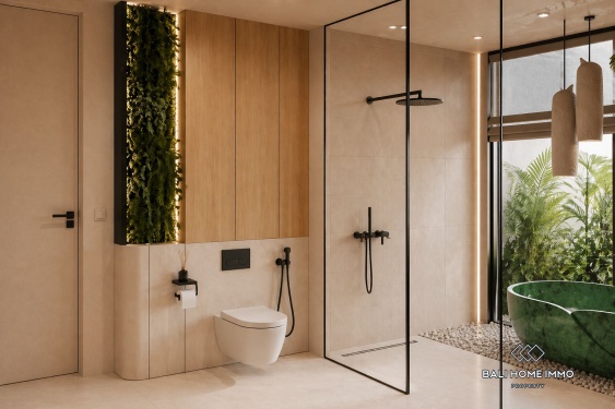 Image 12 from Villa de 3 chambres sur plan à vendre en location à Bali Seseh côté plage