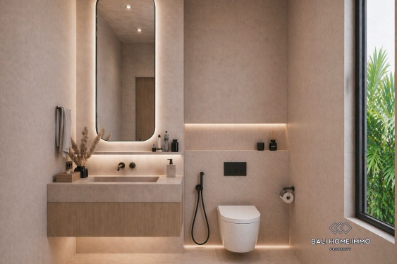 Image 10 from Villa de 3 chambres sur plan à vendre en location à Bali Seseh côté plage