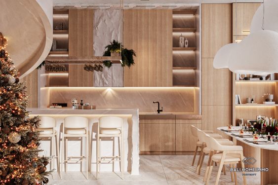 Image 4 from Villa de 3 chambres sur plan à vendre en location à Bali Seseh côté plage