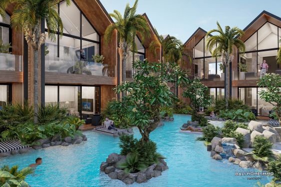 Image 1 from Villa sur plan de 3 chambres à vendre en bail à Bali Ubud