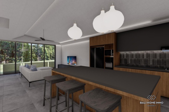 Image 11 from Villa de 3 chambres sur plan à vendre en bail emphytéotique à Ubud, Bali