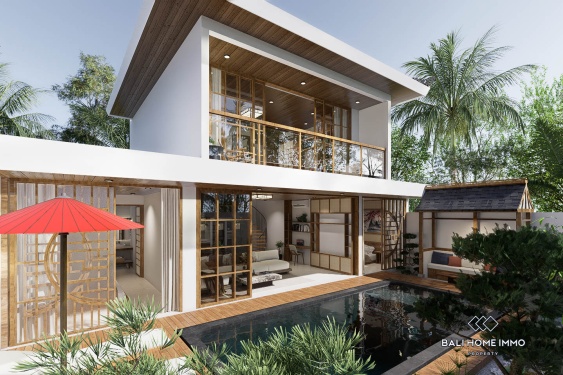 Image 1 from Vila 3 kamar off-plan untuk dijual leasehold di Kerobokan