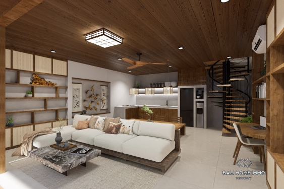 Image 3 from Vila 3 kamar off-plan untuk dijual leasehold di Kerobokan