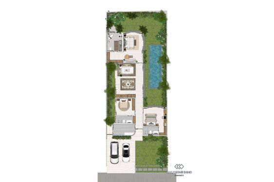 Image 17 from Off-plan 3 bedroom villa in exclusive residence for sale in Nyanyi Beach Bali