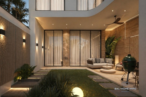 Image 2 from Villa de 3 chambres sur plan avec vue sur l'océan à vendre à Seseh Beachside