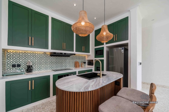 Image 8 from Villa de 3 chambres sur plan avec vue sur les rizières à vendre en location près de Berawa