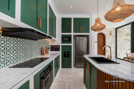 Image 10 from Villa de 3 chambres sur plan avec vue sur les rizières à vendre en location près de Berawa