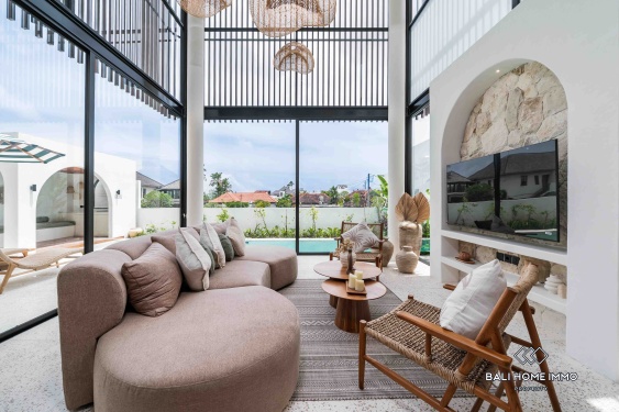 Image 3 from Villa de 3 chambres sur plan avec vue sur les rizières à vendre en location près de Berawa