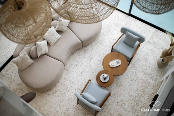 Image 5 from Off-plan 3 Bedroom Villa with ricefield view for sale leasehold near Berawa