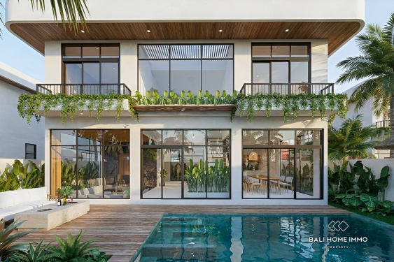 Image 14 from Vila Off Plan 3 Kamar di dalam Hunian Modern Disewakan di Kerobokan