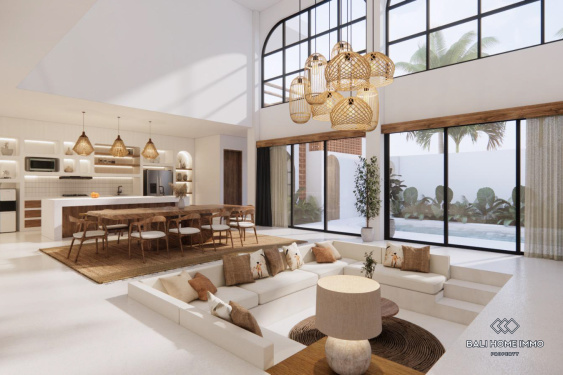 Image 6 from Off-plan 3 Bedrooms villa for sale leasehold in Bali Canggu Residential side