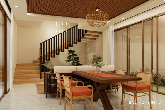 Image 8 from VILLA SUR PLAN DE 3 CHAMBRES À VENDRE EN LOCATION À ULUWATU BINGIN