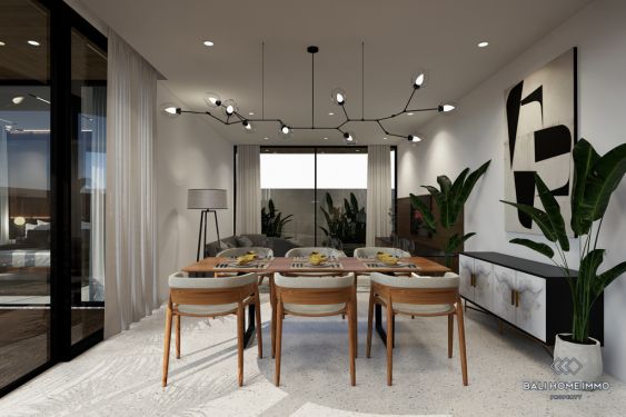 Image 9 from Vila 3 kamar tidur off-plan dengan desain modern disewakan jangka panjang di Canggu-Berawa