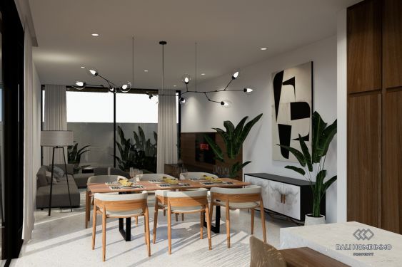 Image 8 from Vila 3 kamar tidur off-plan dengan desain modern disewakan jangka panjang di Canggu-Berawa