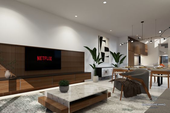 Image 10 from Vila 3 kamar tidur off-plan dengan desain modern disewakan jangka panjang di Canggu-Berawa