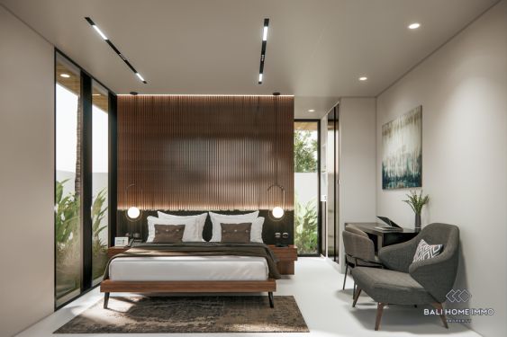 Image 14 from Vila 3 kamar tidur off-plan dengan desain modern disewakan jangka panjang di Canggu-Berawa