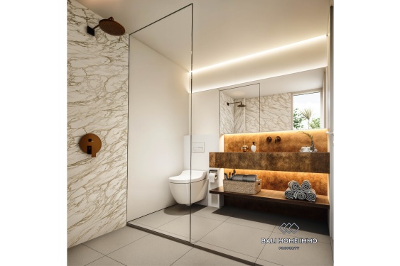 Image 12 from Trois villas de 2 chambres sur plan sont à vendre à Ungasan.