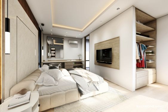 Image 11 from Vila Keluarga 4 Kamar Off Plan untuk Dijual di Canggu