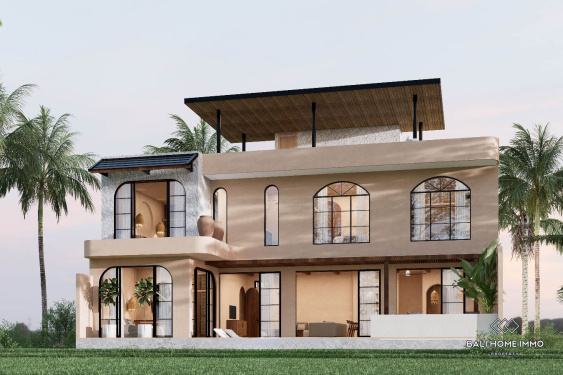 Image 12 from Off-plan 4 Bedroom Family Villa with Roof Top for sale leasehold in Munggu