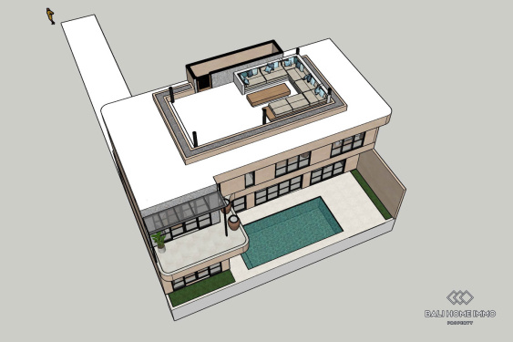 Image 15 from Off-plan 4 Bedroom Family Villa with Roof Top for sale leasehold in Munggu