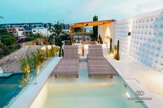 Image 10 from Villa moderne de 4 chambres sur plan à vendre en bail à Umalas Bali