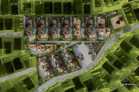 Image 18 from Villa moderne de 4 chambres sur plan à vendre à Sanur, en location