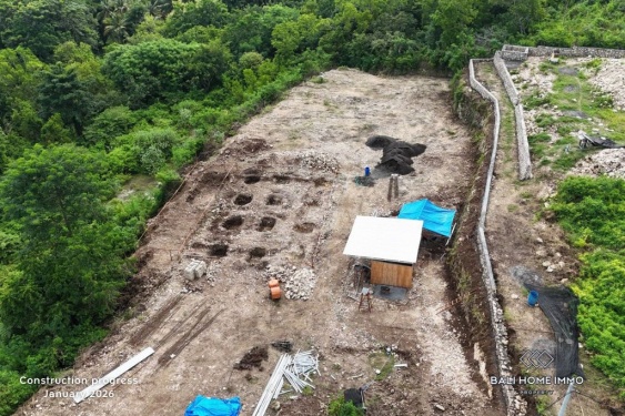 Image 19 from Villa sur plan de 4 chambres avec vue sur l'océan à vendre en bail à Nusa Penida Bali