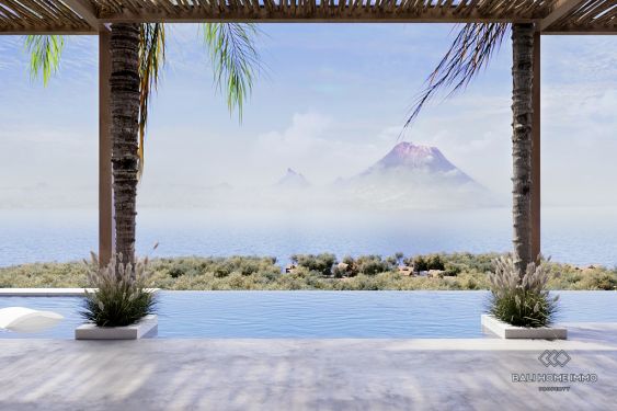 Image 4 from Villa sur plan de 4 chambres avec vue sur l'océan à vendre en bail à Nusa Penida Bali