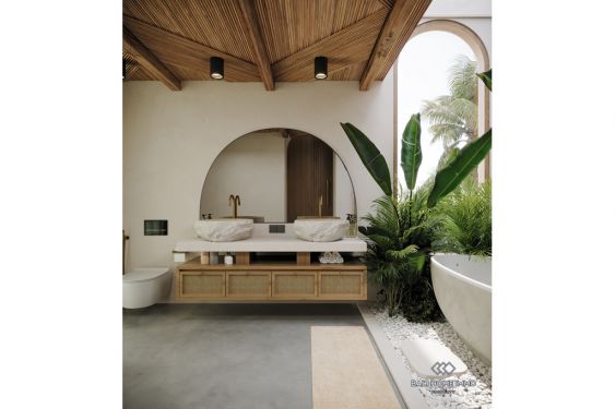 Image 13 from Villa sur plan de 4 chambres avec vue sur l'océan à vendre en bail à Nusa Penida Bali