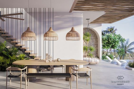 Image 8 from Villa sur plan de 4 chambres avec vue sur l'océan à vendre en bail à Nusa Penida Bali