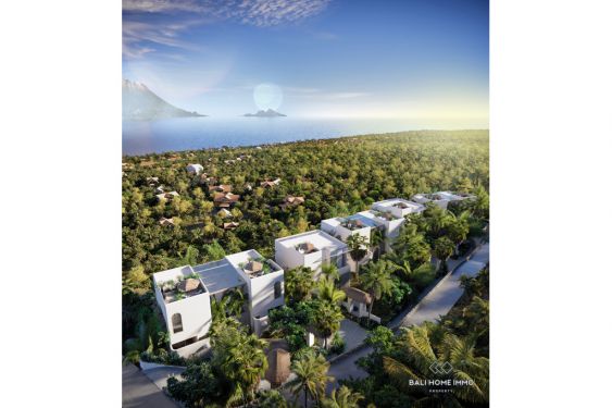 Image 16 from Villa sur plan de 4 chambres avec vue sur l'océan à vendre en bail à Nusa Penida Bali