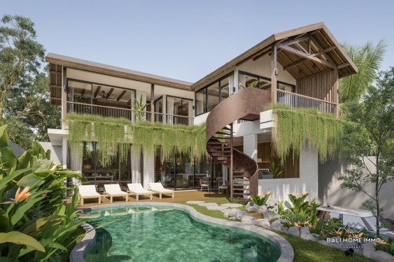 Off-plan 4 Bedroom Villa for Sale Leasehold in Bali Kedungu