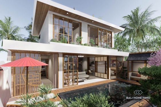 Image 1 from Vila 4 kamar off-plan untuk dijual leasehold di Kerobokan