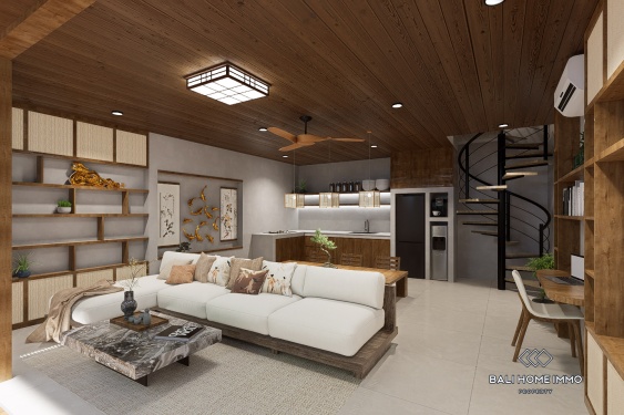 Image 3 from Vila 4 kamar off-plan untuk dijual leasehold di Kerobokan