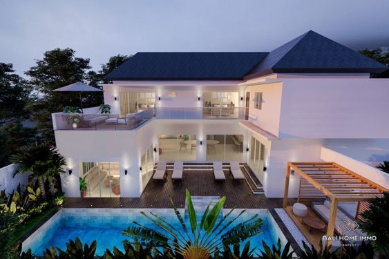 Image 1 from Villa Keluarga 4 kamar off plan disewakan jangka panjang dekat Pantai Nyanyi Bali