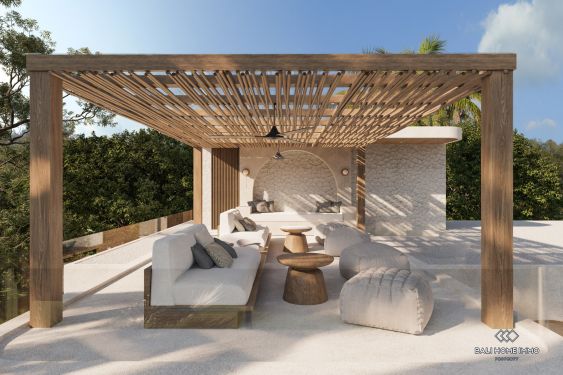 Image 7 from Villas de 4 chambres sur plan à vendre en location à Bali Pererenan