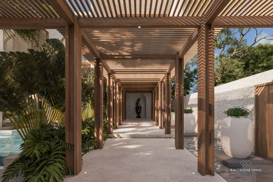Image 8 from Villas de 4 chambres sur plan à vendre en location à Bali Pererenan