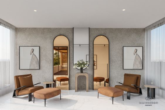 Image 5 from Villas de 4 chambres sur plan à vendre en location à Bali Pererenan