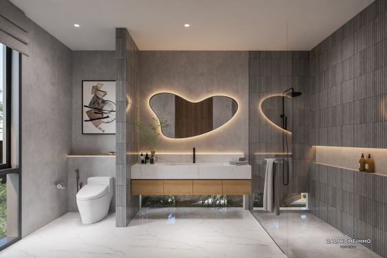 Image 9 from Villas de 4 chambres sur plan à vendre en location à Bali Pererenan