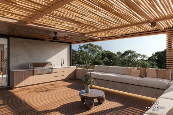 Image 11 from Villas de 4 chambres sur plan à vendre en location à Bali Pererenan