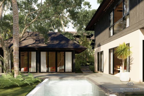 Image 2 from Off Plan Villa 3 Kamar Modern dengan Pemandangan Sungai Dijual di Ubud Bali