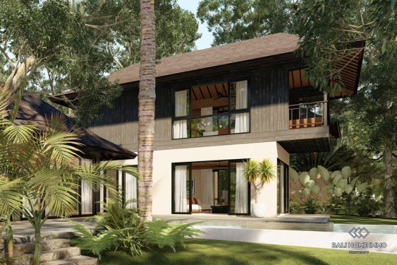 Image 1 from Off Plan Villa 3 Kamar Modern dengan Pemandangan Sungai Dijual di Ubud Bali