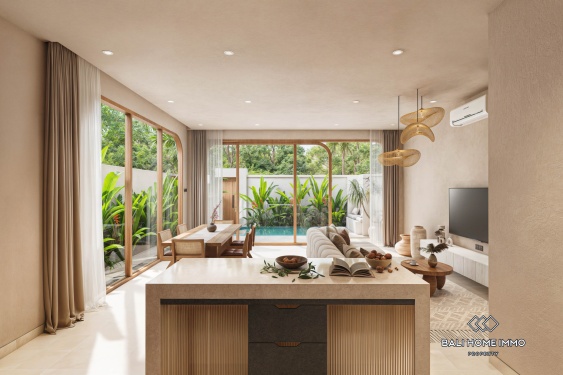 Image 12 from Magnifique villa tropicale de 2 chambres à coucher, sur plan, à vendre à Balangan.