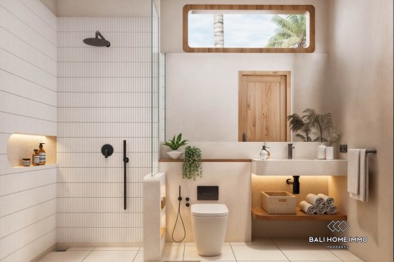 Image 20 from Magnifique villa tropicale de 2 chambres à coucher, sur plan, à vendre à Balangan.