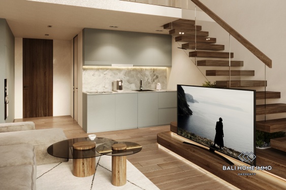 Image 9 from Charmant appartement 1 chambre avec vue sur l'océan à vendre sur plan à Nusa Dua